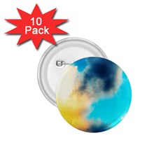 Pale Clouds 1 75  Buttons (10 Pack) by okhismakingart