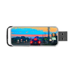 Neon Drive Portable Usb Flash (two Sides) by okhismakingart