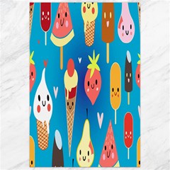 Cute Food Characters Clipart             Canvas 24  X 36  by LalyLauraFLM