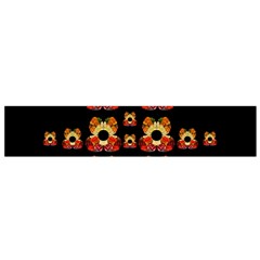 Sweets And  Candy As Decorative Small Flano Scarf by pepitasart