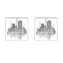 Division A Collection Of Science Fiction Fairytale Cufflinks (square) by Sudhe