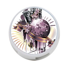 Nightclub Disco Ball Dj Dance Speaker 4-port Usb Hub (two Sides) by Sudhe