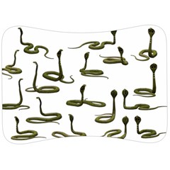 Snake Cobra Reptile Poisonous Velour Seat Head Rest Cushion by HermanTelo