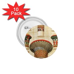Egyptian Architecture Column 1 75  Buttons (10 Pack) by Sapixe