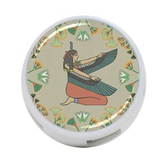 Egyptian Woman Wings Design 4-port Usb Hub (two Sides) by Sapixe