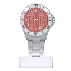 Pattern Star Backround Plastic Nurses Watch by HermanTelo