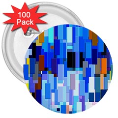 Color Colors Abstract Colorful 3  Buttons (100 Pack)  by Sapixe
