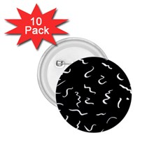 Scribbles Lines Drawing Picture 1 75  Buttons (10 Pack) by Sapixe