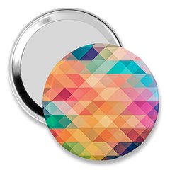 Texture Triangle 3  Handbag Mirrors by HermanTelo