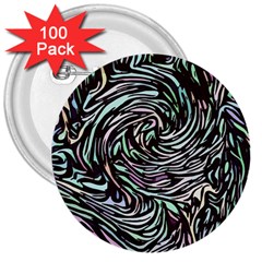 Stained Glass 3  Buttons (100 Pack)  by Mariart