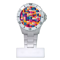 Abstract Geometry Blocks Plastic Nurses Watch by Bajindul