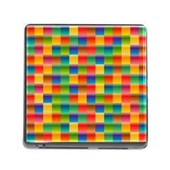Background Colorful Abstract Memory Card Reader (square 5 Slot) by Bajindul