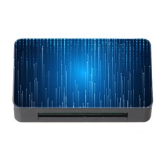 Abstract Rain Space Memory Card Reader With Cf by Bajindul