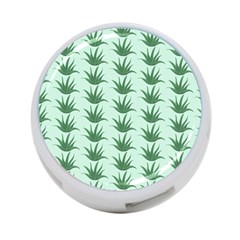 Aloe Plants Pattern Scrapbook 4-port Usb Hub (two Sides) by Bajindul