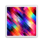 Abstract Background Colorful Pattern Memory Card Reader (Square) Front