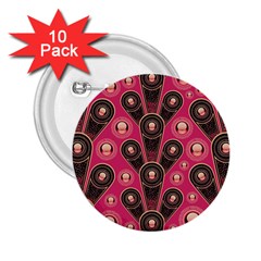 Background Abstract Pattern 2 25  Buttons (10 Pack)  by Bajindul