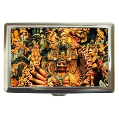 Sculpture Art Temple Tower Cigarette Money Case by Pakrebo