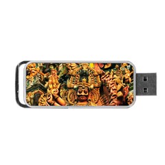 Sculpture Art Temple Tower Portable Usb Flash (two Sides) by Pakrebo