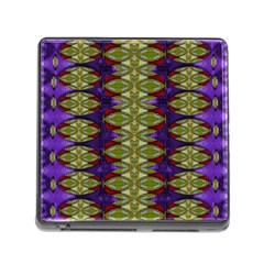 Divine Flowers Striving To Reach Universe Memory Card Reader (square 5 Slot) by pepitasart