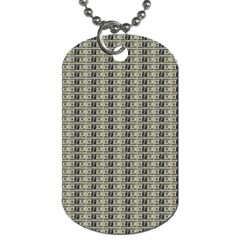 100 Dollars Dog Tag (one Side) by snowwhitegirl