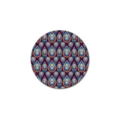 Illustrations Seamless Pattern Pattern Golf Ball Marker (10 Pack) by Pakrebo