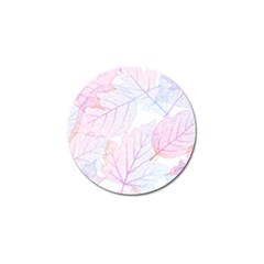 Beautiful Autumn Leaves Vector Seamless Pattern 02 Golf Ball Marker (10 Pack) by Sobalvarro