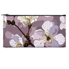 Peach Blossom Seamless Pattern Vector Pencil Cases by Sobalvarro