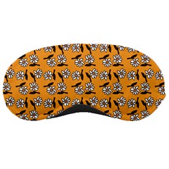Daisy Orange Sleeping Mask by snowwhitegirl