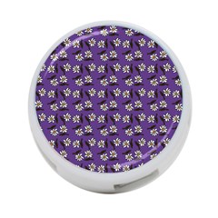 Daisy Purple 4-port Usb Hub (two Sides) by snowwhitegirl