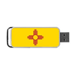 New Mexico Flag Portable Usb Flash (two Sides) by FlagGallery