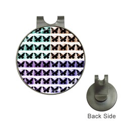 Seamless Wallpaper Butterfly Pattern Hat Clips With Golf Markers by Pakrebo