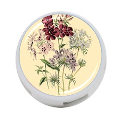 Botanical Print Antique Flora Plant 4-port Usb Hub (two Sides) by Pakrebo