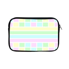 Geometric Pastel Apple Ipad Mini Zipper Cases by Bajindul