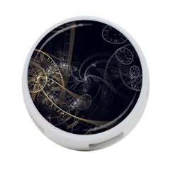 Fractal Abstract Rendering 4-port Usb Hub (one Side) by Bajindul