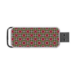 Decorative Flower Portable Usb Flash (one Side) by Bajindul