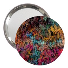 Oil Paint 3  Handbag Mirrors by Bajindul