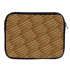 Wood Texture Wooden Apple Ipad 2/3/4 Zipper Cases by HermanTelo