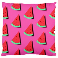 Fresh Watermelon Slices Standard Flano Cushion Case (one Side) by VeataAtticus