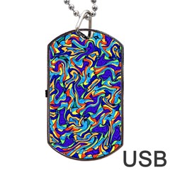 Ml-c6-1 Dog Tag Usb Flash (two Sides) by ArtworkByPatrick