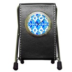 Cubes Abstract Wallpapers Pen Holder Desk Clock Front