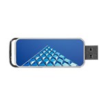 Art Building Pattern Abstract Portable USB Flash (One Side) Front