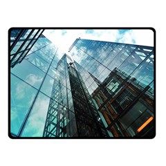 Architectural Design Architecture Building Business Fleece Blanket (small) by Pakrebo