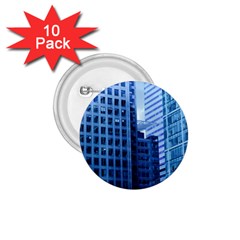 City Blue Building Construction 1 75  Buttons (10 Pack) by Pakrebo
