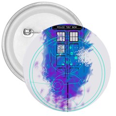 Tattoo Tardis Seventh Doctor Doctor 3  Buttons by Sudhe