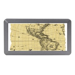 Map Vintage Old Ancient Antique Memory Card Reader (mini) by Sudhe
