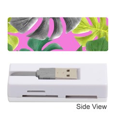 Tropical Greens Leaves Design Memory Card Reader (stick) by Simbadda