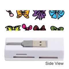 Bows Cartoon Ribbon Memory Card Reader (stick) by Bajindul