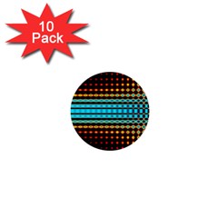Signal Background Pattern Light 1  Mini Buttons (10 Pack)  by Sudhe