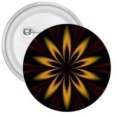 Fractal Artwork Idea Allegory Art Pattern 3  Buttons by Sudhe