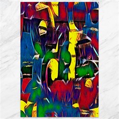 Colorful Shapes Abstract Painting                      Canvas 12  X 18  by LalyLauraFLM